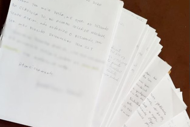 CARTA DE OPOSICAO